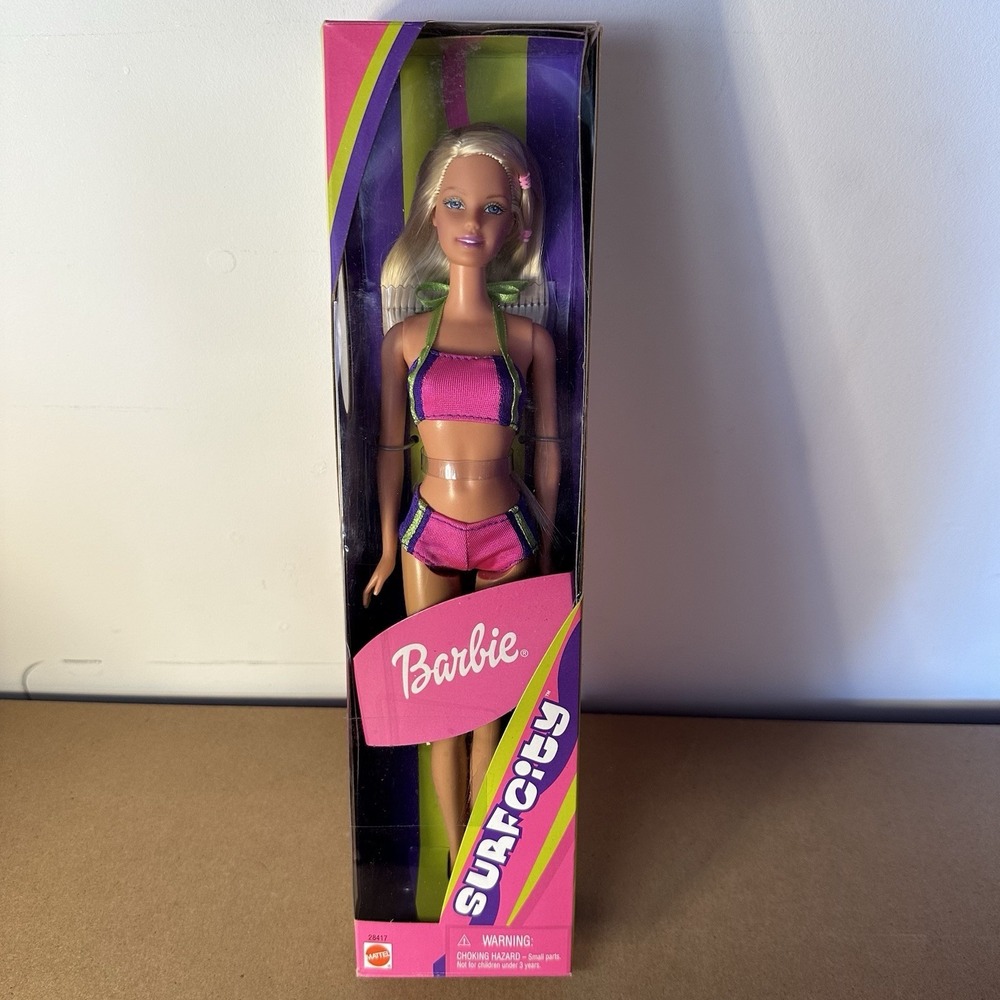 Vintage‎ 2000 Surf City Barbie Doll Mattel #28417 NRFB MISB